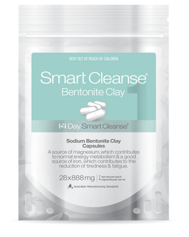 Smart Cleanse - Bentonite Clay Capsules